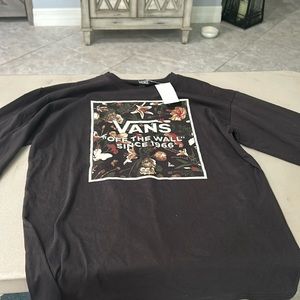 Vans off the wall long sleeve shirt